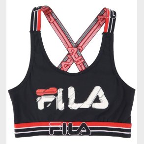 Fila Top - Sort/Rd m. Logo