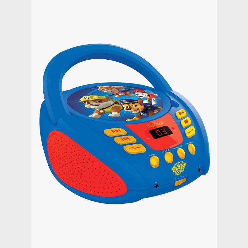 Paw Patrol CD-Afspiller, Bl�/R�d