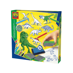 Ses Creative Dinosaurer Stempelst - dinosaur - Legekammeraten.dk