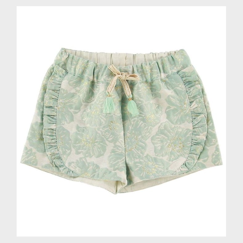 Mini A Ture X-Mas Shorts - Merle - Aqua Foam Green