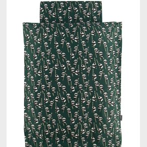 Nrgaard Madsens Sengetj - Baby - Grn m. Pandaer