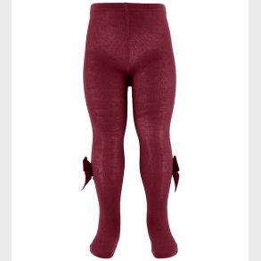 Condor Str�mpebukser m. Veloursl�jfe - Bordeaux