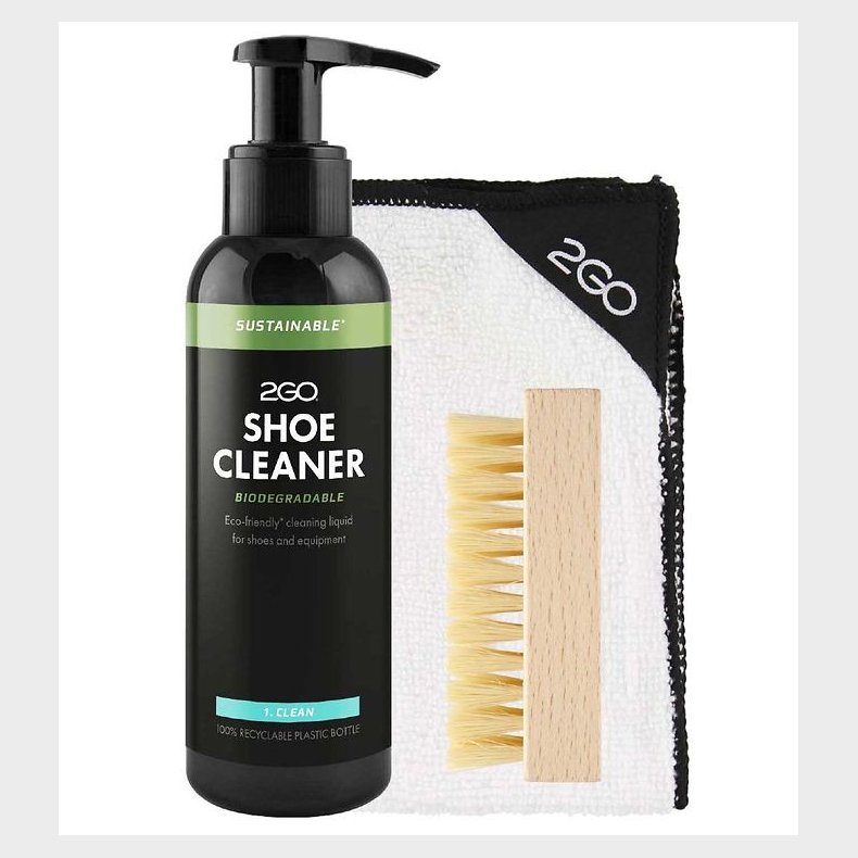 2GO Skoplejest - 150 ml - Trin 1 - Shoe Cleaner