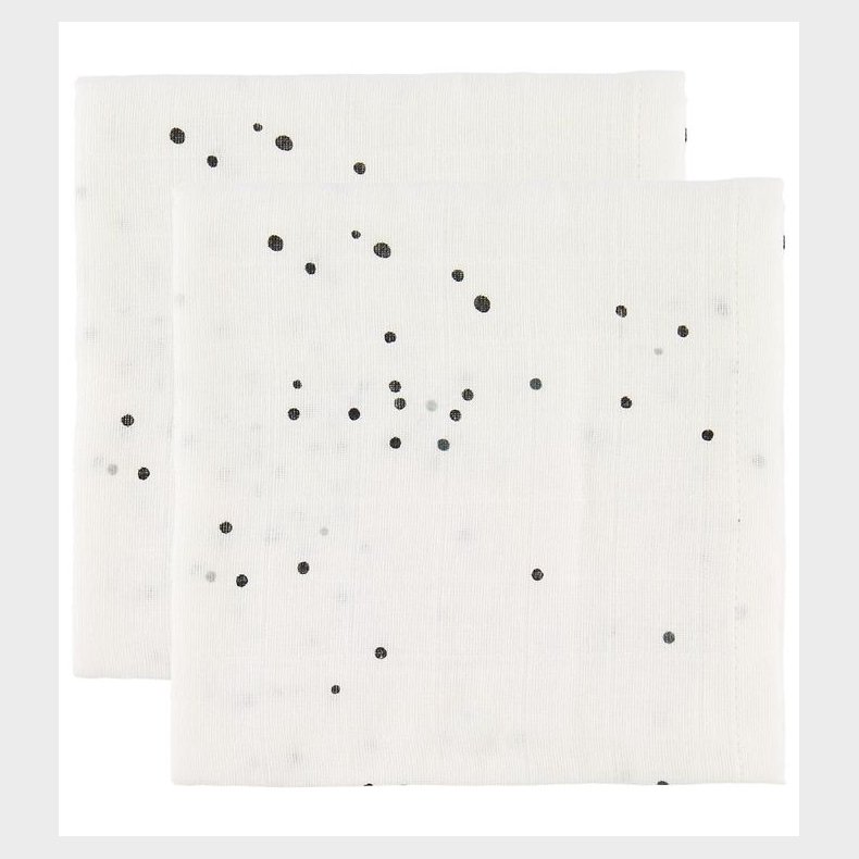 Done By Deer Stofble - 70x70 - 2-pak - White Dreamy Dots