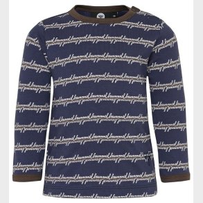 Hummel Bluse - HMLKerem - Navy/Brun