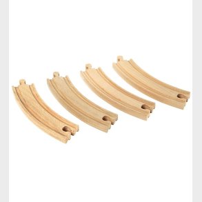 BRIO Buede Skinner - 4 dele - Lang - Tr� 33342