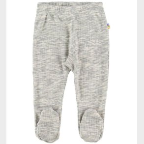 Joha Leggings m. Fdder - Grmeleret