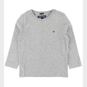 Tommy Hilfiger Bluse - Basic - Grey Heather