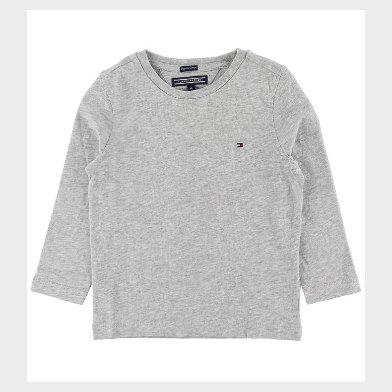 Tommy Hilfiger Bluse - Basic - Grey Heather
