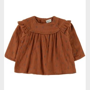 Mini A Ture Bluse - Cenia - Leather Brown