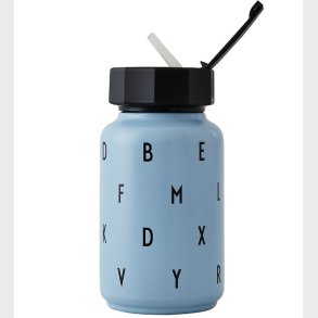 Design Letters Termoflaske m. Sugerr - 330 ml - Bl
