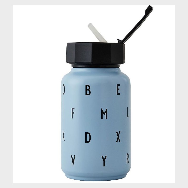 Design Letters Termoflaske m. Sugerr - 330 ml - Bl