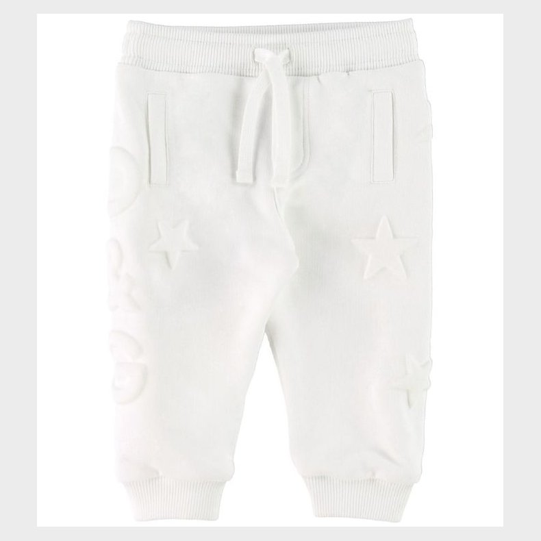 Dolce & Gabbana Sweatpants - Hvid m. Stjerner