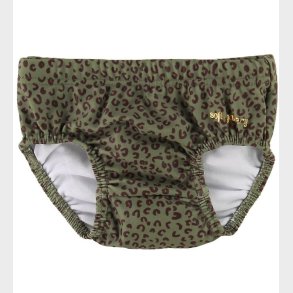 Soft Gallery Blebadebukser - UV50+ - Miki - Leospot - Oil Green