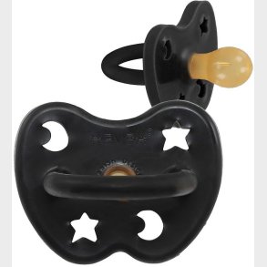 Hevea Sut - 3-36 mdr - Naturgummi - Black m. Stjerne/Mne