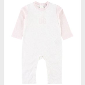 Dolce & Gabbana Heldragt - Hvid/Rosa m. Stjerner