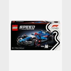 LEGO Speed Champions 77246 Visa Cash App RB VCARB 01 F1-racerbil