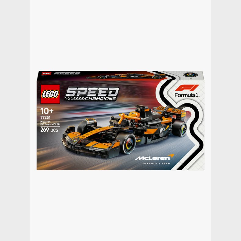 LEGO Speed Champions 77251 McLaren F1 Team MCL38-racerbil