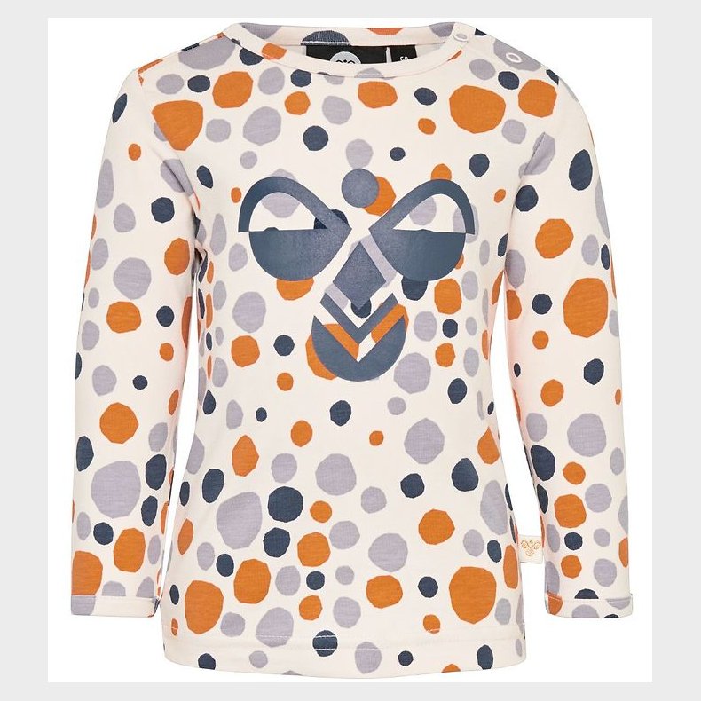 Hummel Bluse - HMLEdna - Lys Rosa m. Prikker