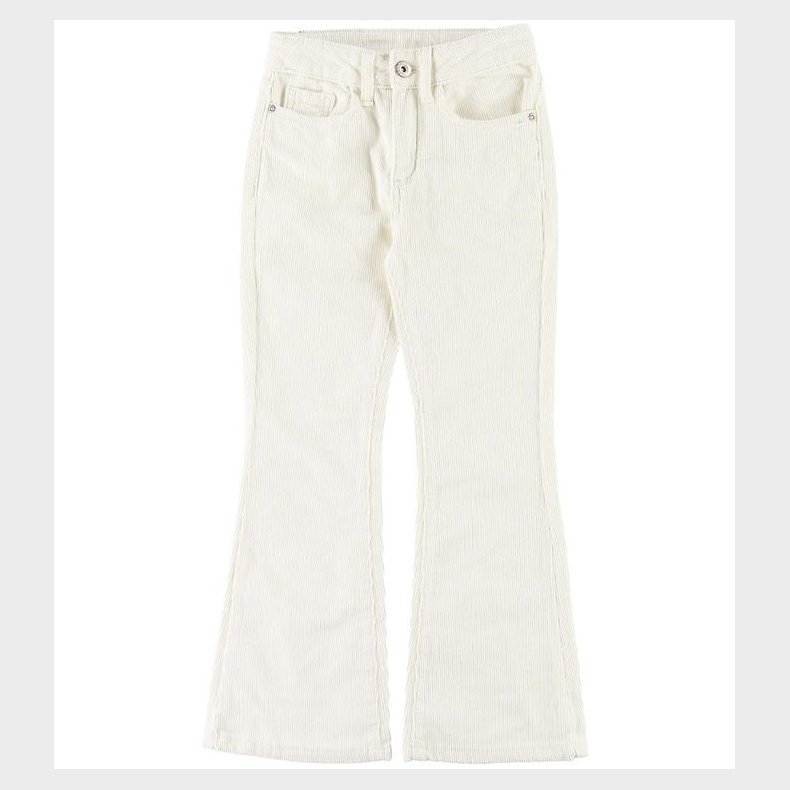 Grunt Bukser - Fljl - Flare Cord - Broken White