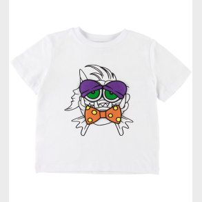 Stella McCartney Kids T-shirt - Hvid m. Fisk/Patches