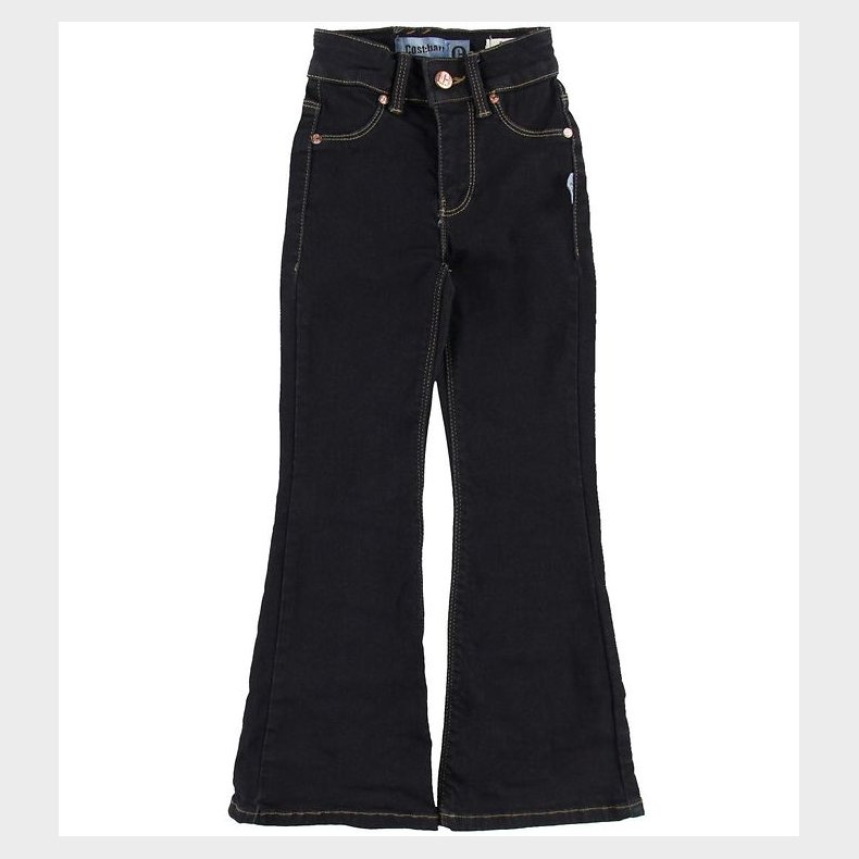 Cost:Bart Flared Jeans - Dark Blue Wash