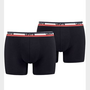 Levis Boxershorts - 2-pak - Boxer Brief - Sort
