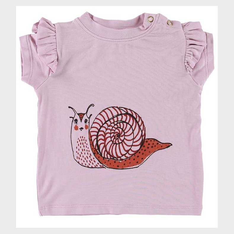 Soft Gallery T-shirt - Sif - Snailey - Dawn Pink