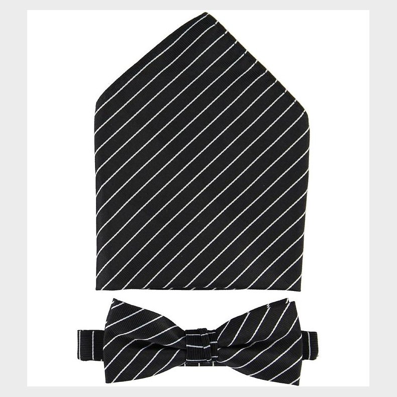 Grunt Butterfly m. Lommetrklde - Sort/Hvid