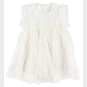 Stella McCartney Kids Kjole - Hvid m. Blomster