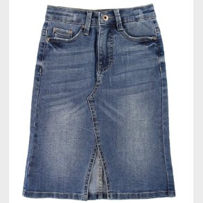 Grunt Maxi Nederdel - Janni - Bl Denim