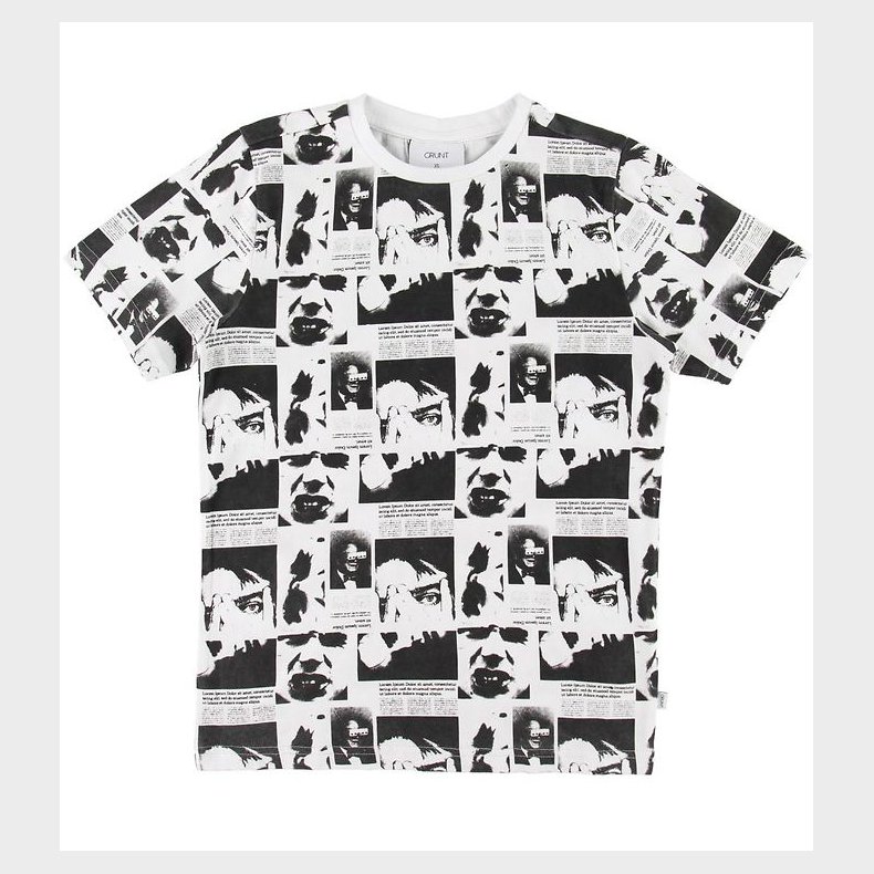 Grunt T-Shirt - Lucifer - Hvid/Sort