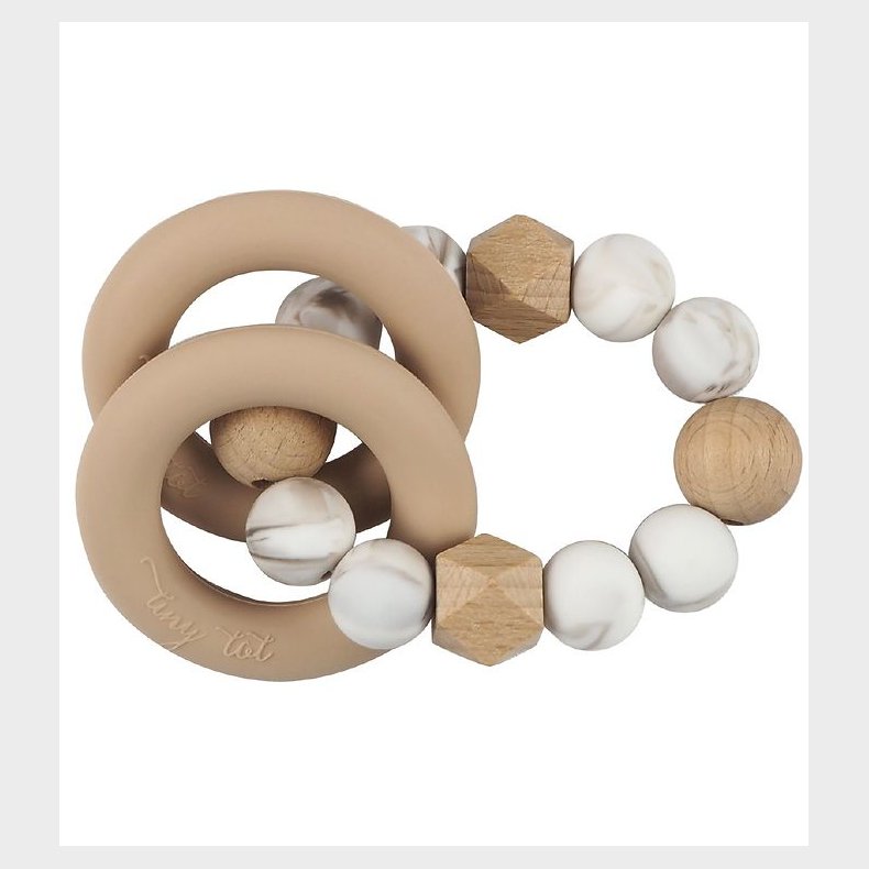 Tiny Tot Biderangle - Lysbrun Marmor