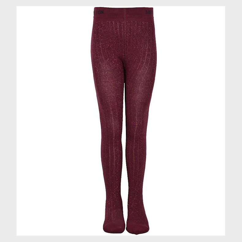 Melton Strmpebukser - Bordeaux m. Glimmer