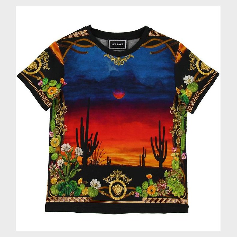 Versace T-shirt - Sort m. Print