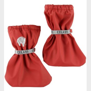 CeLaVi Overtr�kssko m. Fleece - PU - Baked Apple