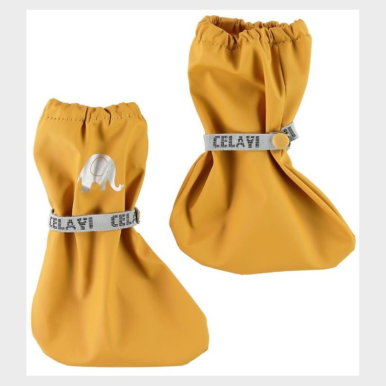 CeLaVi Overtrkssko - PU - Mineral Yellow