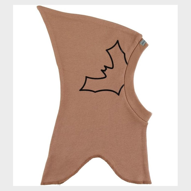 Racing Kids Elefanthue - 1-lags - Lysebrun m. Flagermus