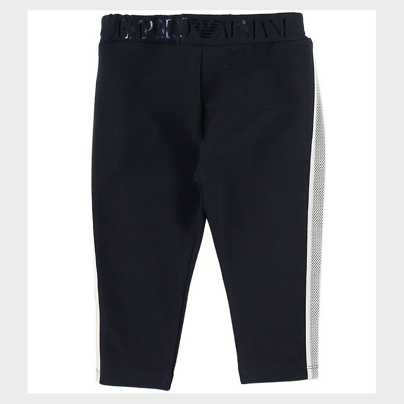 Emporio Armani Leggings - Navy/Hvid