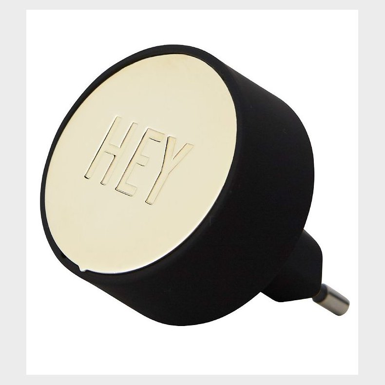 Design Letters Adapter - 12W - Guld/Hey
