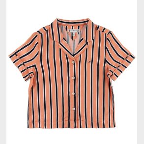 Tommy Hilfiger Skjorte - Resort Stripe - Orange