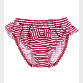 Petit Crabe Bikinitrusser - Zoe - UV50+ - Rd/Hvidstribet