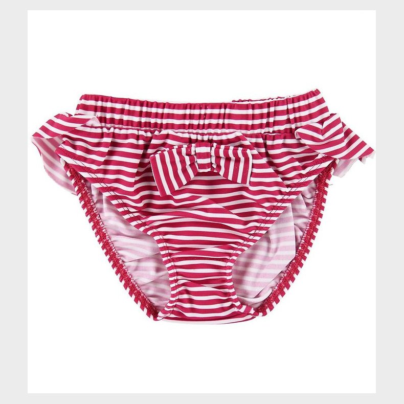 Petit Crabe Bikinitrusser - Zoe - UV50+ - Rd/Hvidstribet