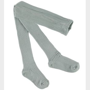 Melton Strmpebukser - Rib - Stvet Grn