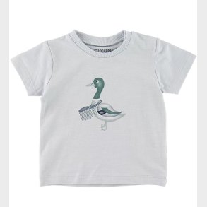 Fixoni T-shirt - Lysebl m. And