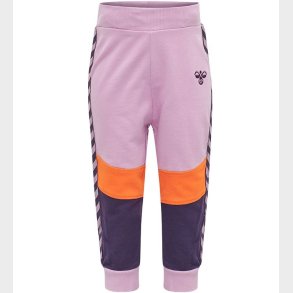 Hummel Sweatpants - HMLVeronica - Lilla/Orange