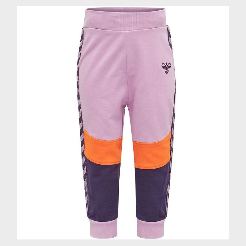 Hummel Sweatpants - HMLVeronica - Lilla/Orange