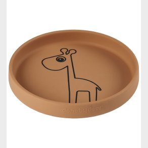 Done By Deer Tallerken - Silikone - Raffi - Mustard