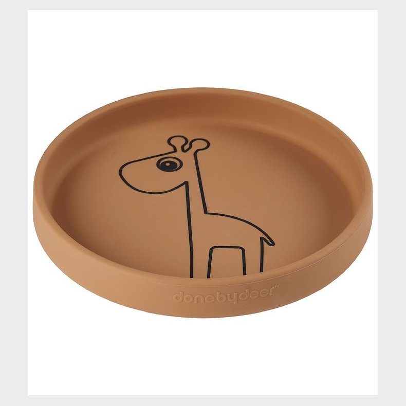 Done By Deer Tallerken - Silikone - Raffi - Mustard