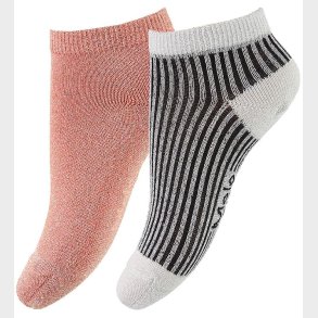 Molo Ankelstrmper - 2-pak - Noja - Aloha Peach